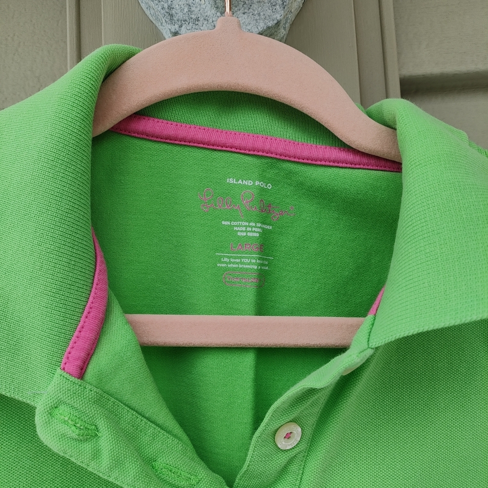Lilly Pulitzer sleeveless collared shirt